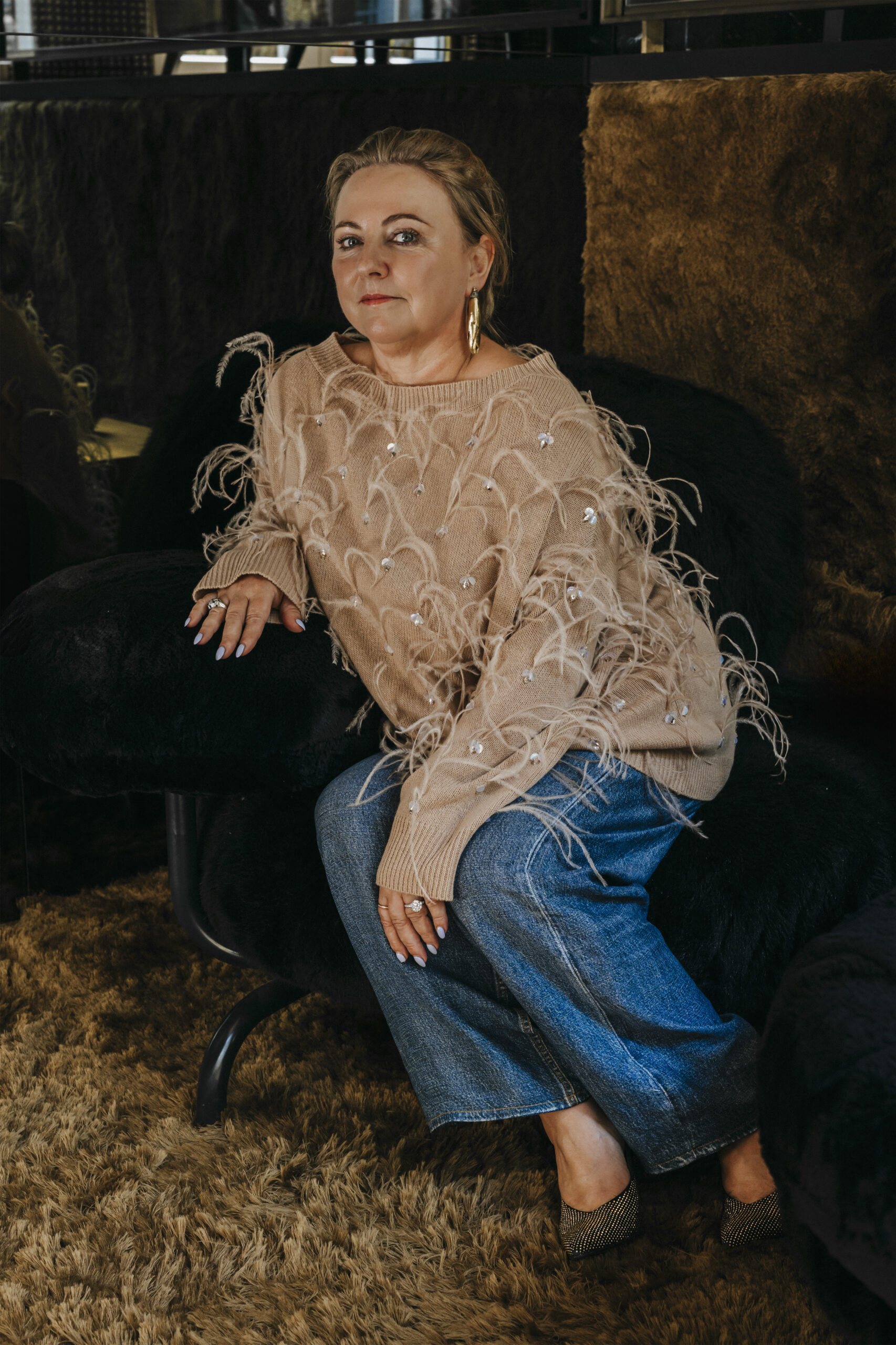 Portrait of Ann Dierick, founder of Animalick
